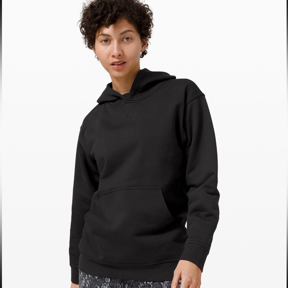 lululemon athletica Tops - Lululemon Women’s All Yours Black hoodie sweatshirt size 4